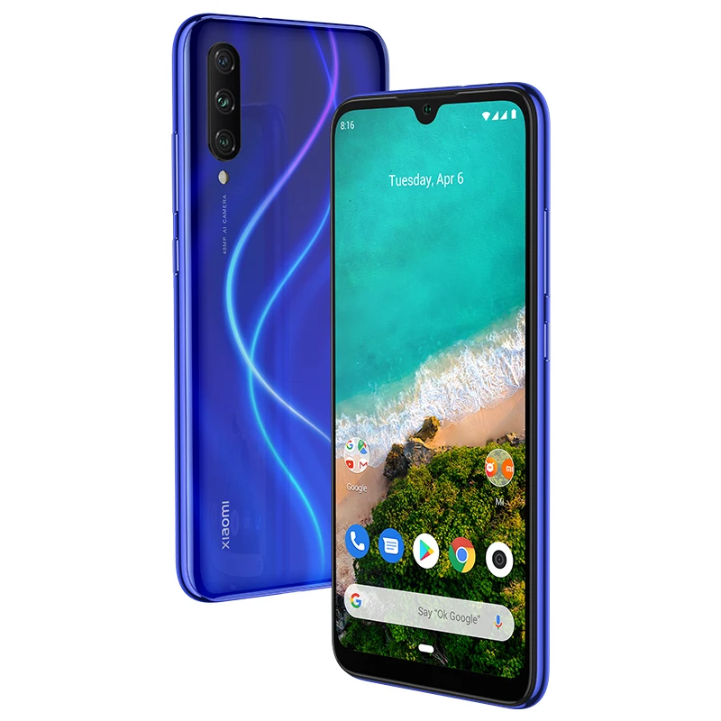 
Global Version Original Xiaomi Mi A3 4GB 64GB Android Phone Snapdragon 665 48MP Camera 6.09