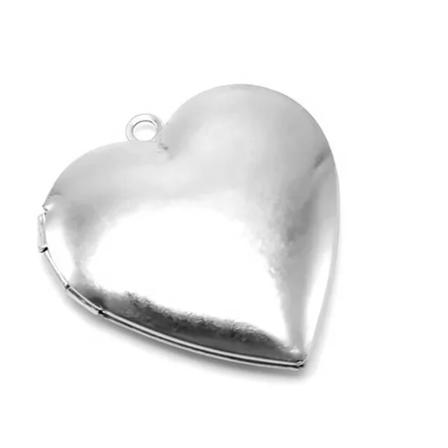 Yiwu Aceon Stainless Steel Shinny Polished Love Word Light Weight Openable Memory Jewelry Photo Sticker Heart Locket Pendant