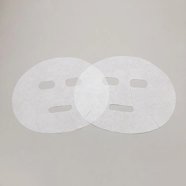Dry Natural Cotton Fabric Facial Mask Sheets Diy Cosmetic Spa Skin Care Facial Paper Sheet Pre-cut  Facial Mask