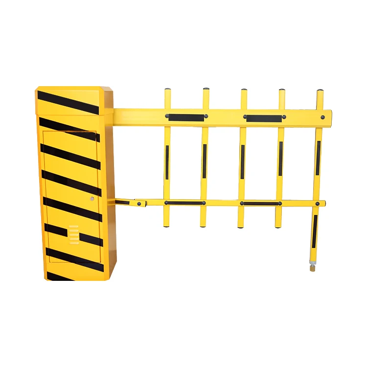 Automatic security outdoor entrance 2 or 3 fence car parking barrier blockers Remote control parking lot traffic barrier  gate