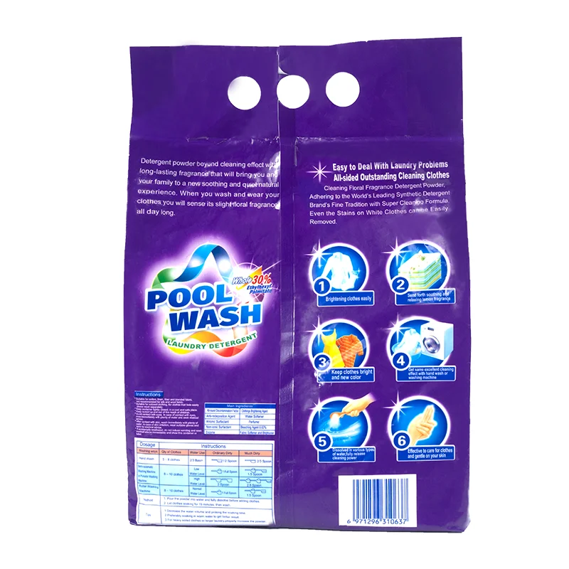Antifungal Clothes Laundry Powerful Cleaning Detergent Very Good Quality Soap In Factory Oem Logo Package Washing Powder