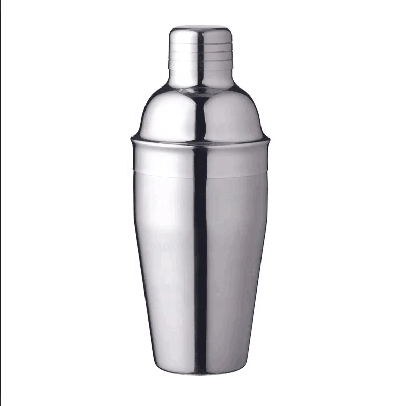 Wholesale Bar tools 550ml stainless steel 5pcs cocktail shaker set for Home barware Martini bartending kit