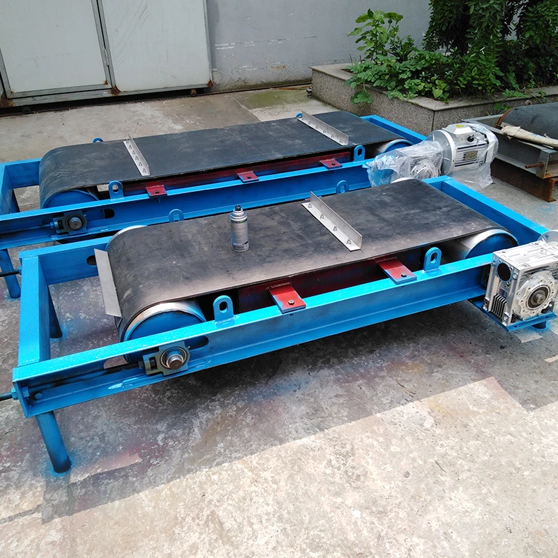 Self discharge self cleaning drum roller and belt suspended permanent iron magnet separator ideal for recycling plant