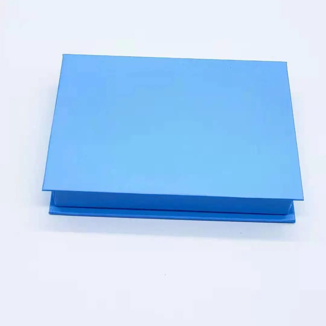 1 Pair Pink Empty Eyelash Packaging Box With Mirror Private Label Empty Custom False Lash Eyelash Packaging Box