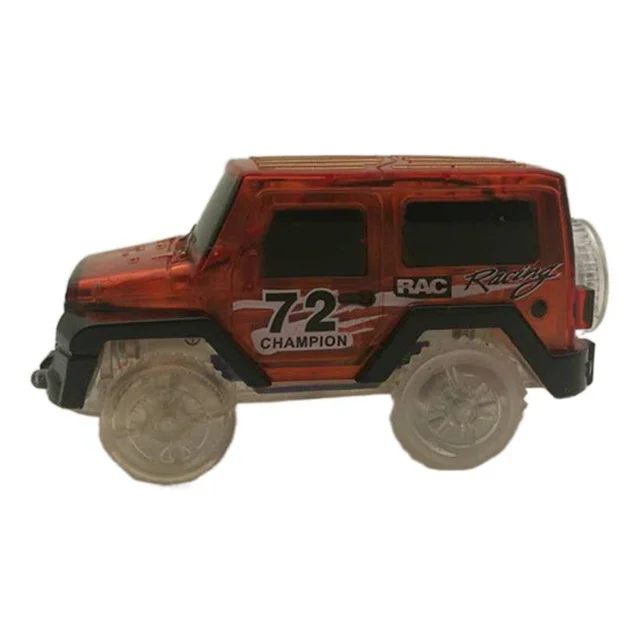 Accessories Rail Car Three Lights Led Flashing Car Luminous Rail Car Toy