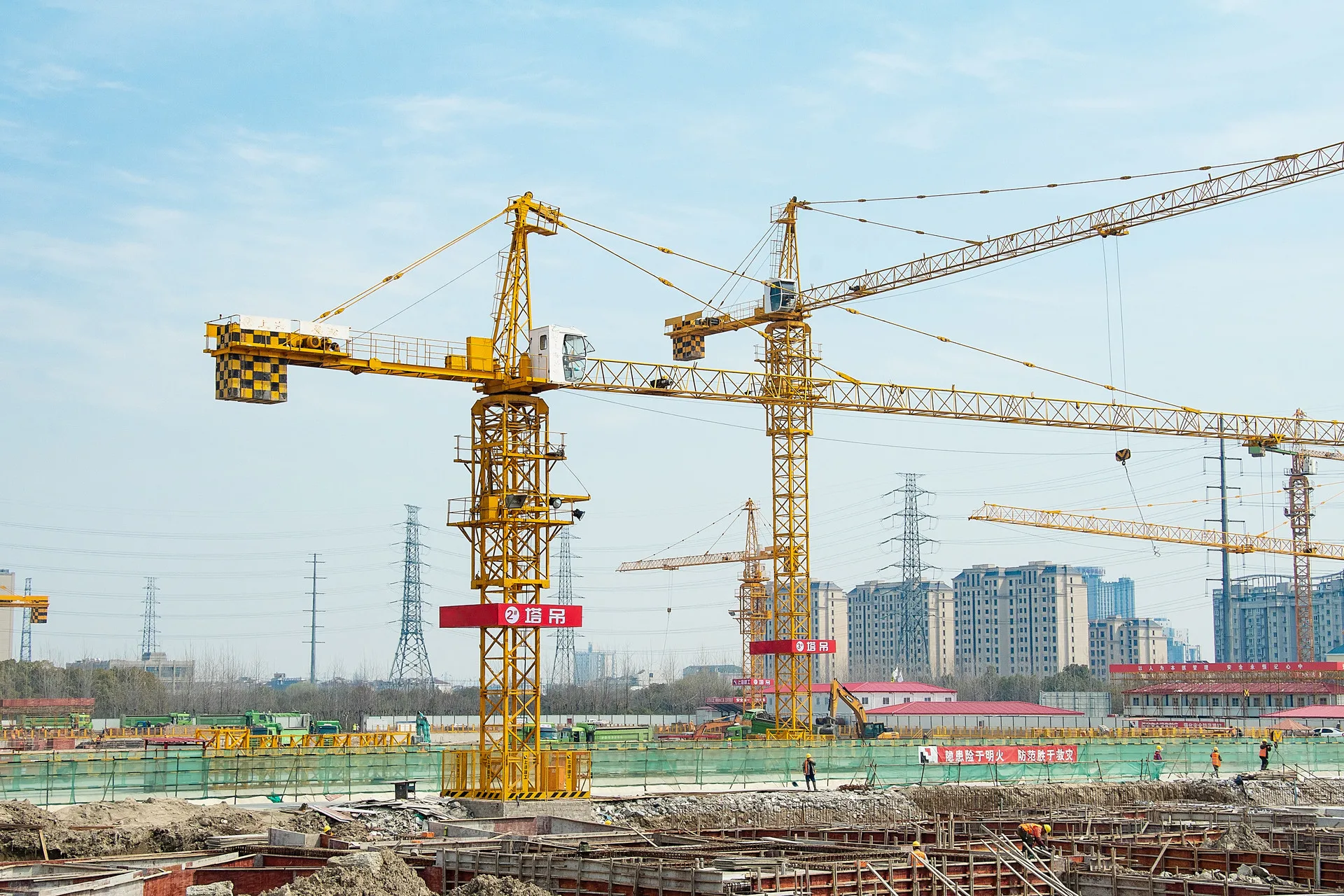QTZ125 tower crane factory price for sale