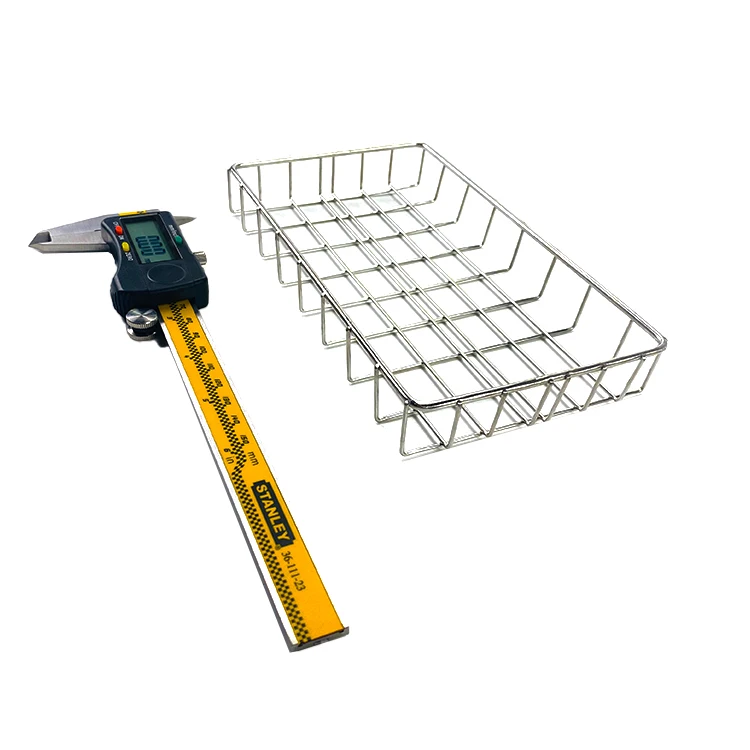 Customized small metal mesh basket kitchen drain storage metal basket 304 stainless steel grill grates