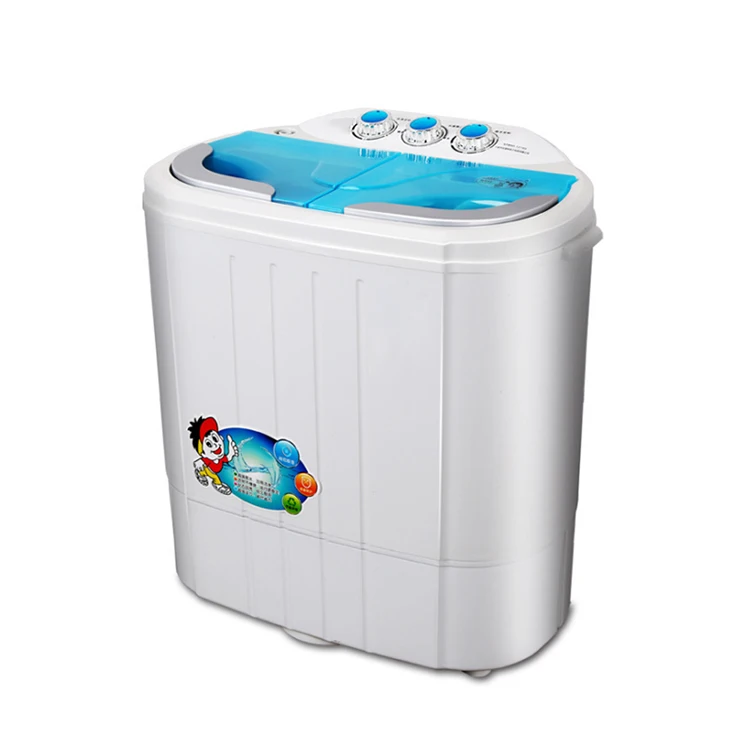 4KG Small Twin Tubs Top Loading Semi-automatic Washing Machine for Clothes Washing with CE