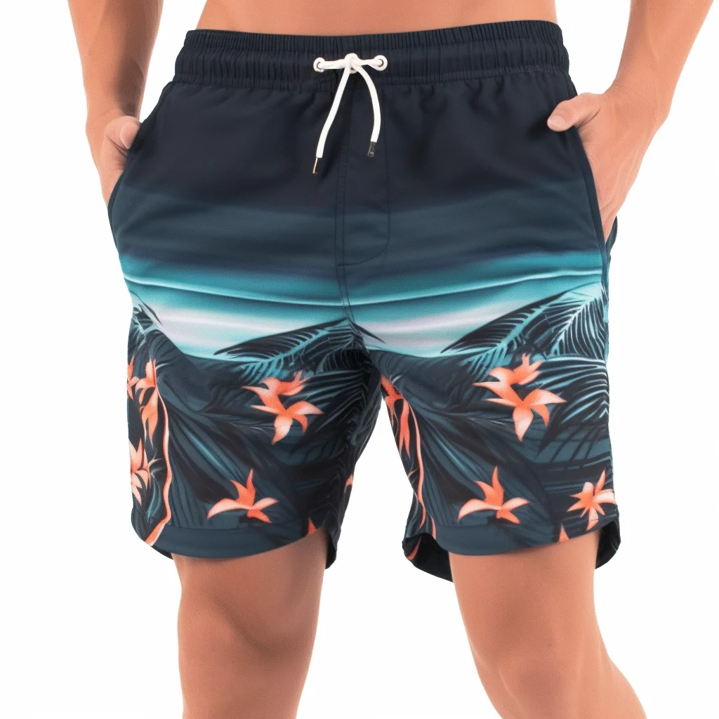 Custom Design Quick Dry Mens Beach Shorts 20 Colors Solid Swim Trunks Fashion New Styles Mens Swim Shorts