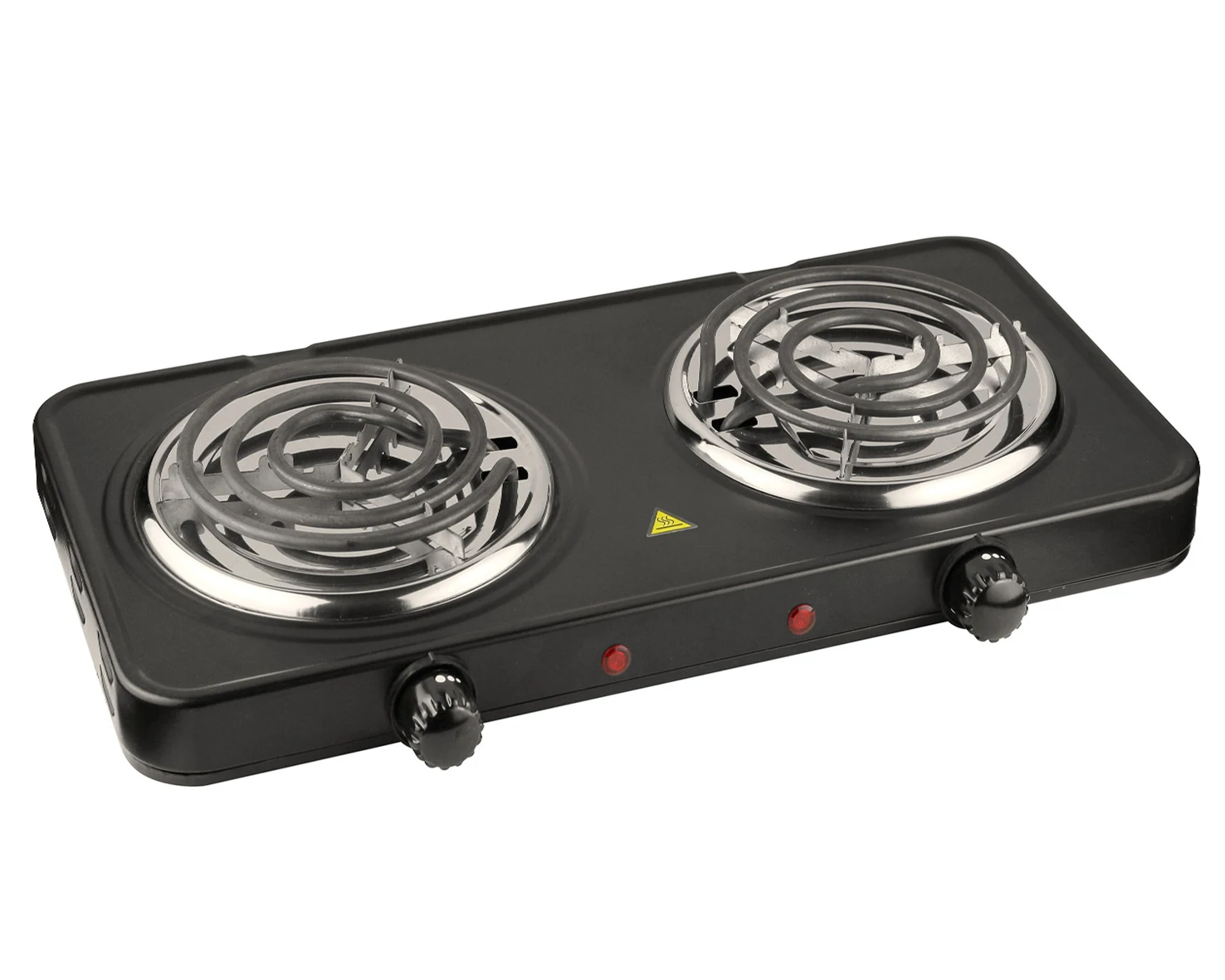 Kitchen high quality double 2 burner energy saving two plate electric hot plates stove heater for cooking