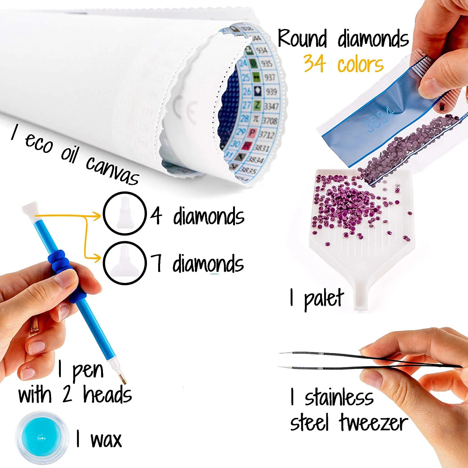 Le-19   Little Fresh Home Art Decoration Diamond Embroidery