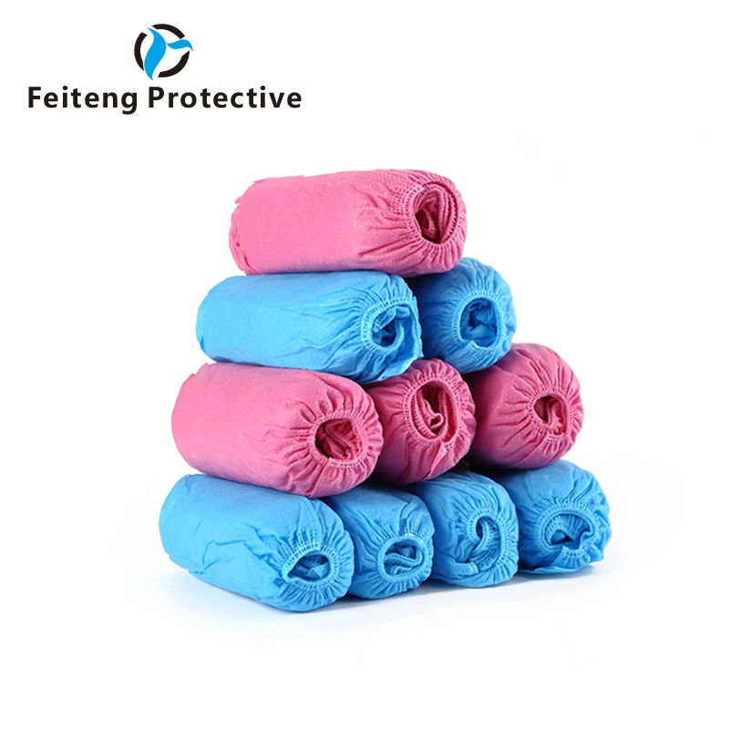 Disposable Non Woven Anti-water Shoe Cover Medical Non Slip Shoe Covers