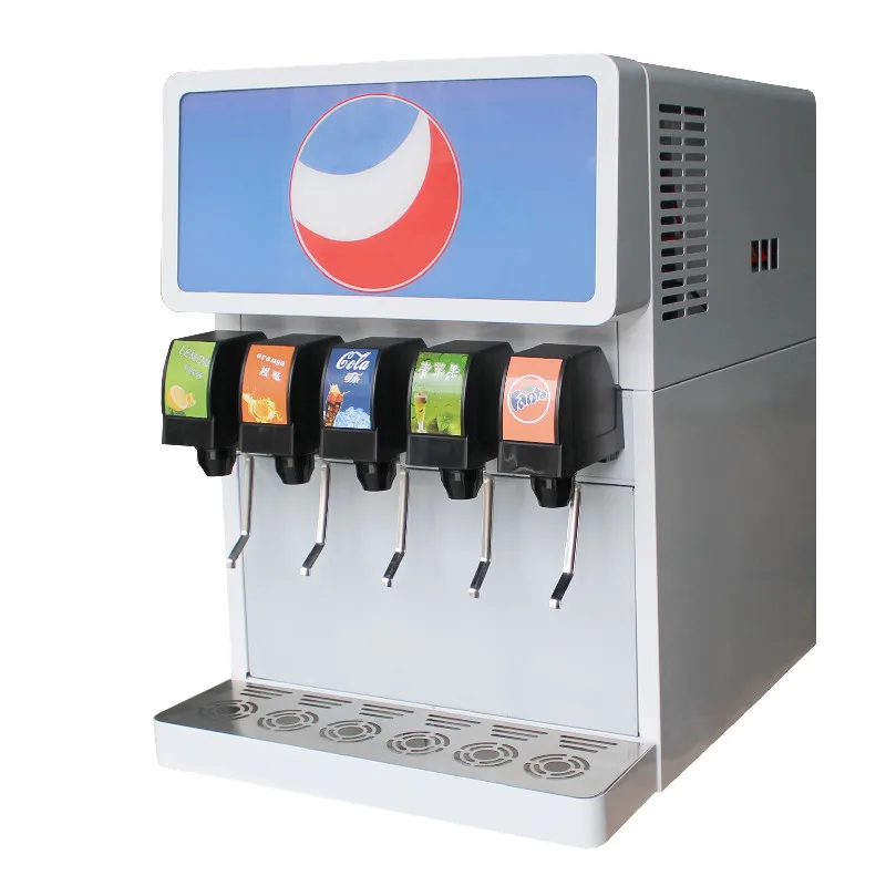 2023 Post Mix Soda Fountain Dispenser, Drink Dispenser Machine With 5 Valves