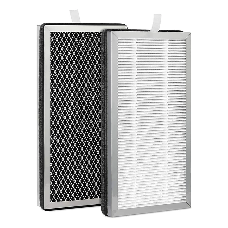 Совместимый фильтр Medify Air m-15 3-в-1 с предварительным фильтром H13 HEPA и активированным углем удаление 99.7%