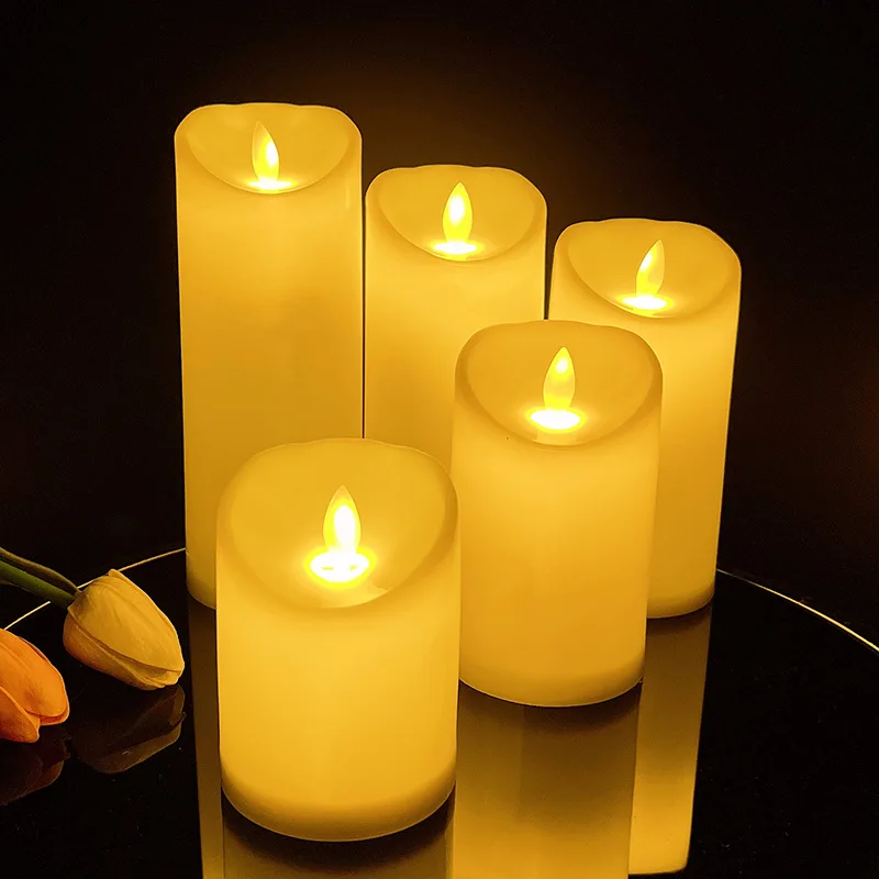 Home Deocor Candles Battery Powered Electric Flameless LED Tealight Candle