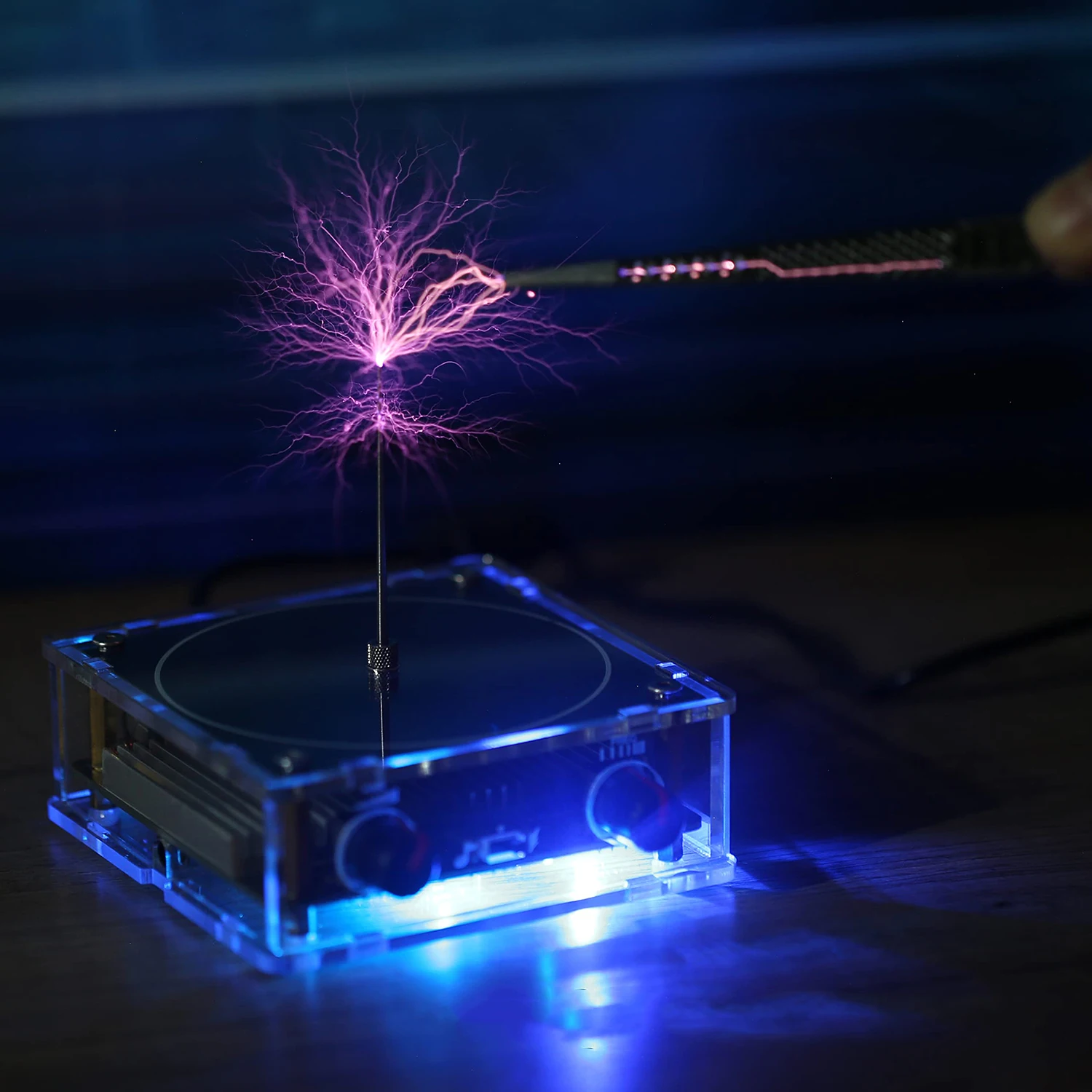 Multi-Function Tesla Music Tesla Coil Speaker Wireless Transmission Lighting