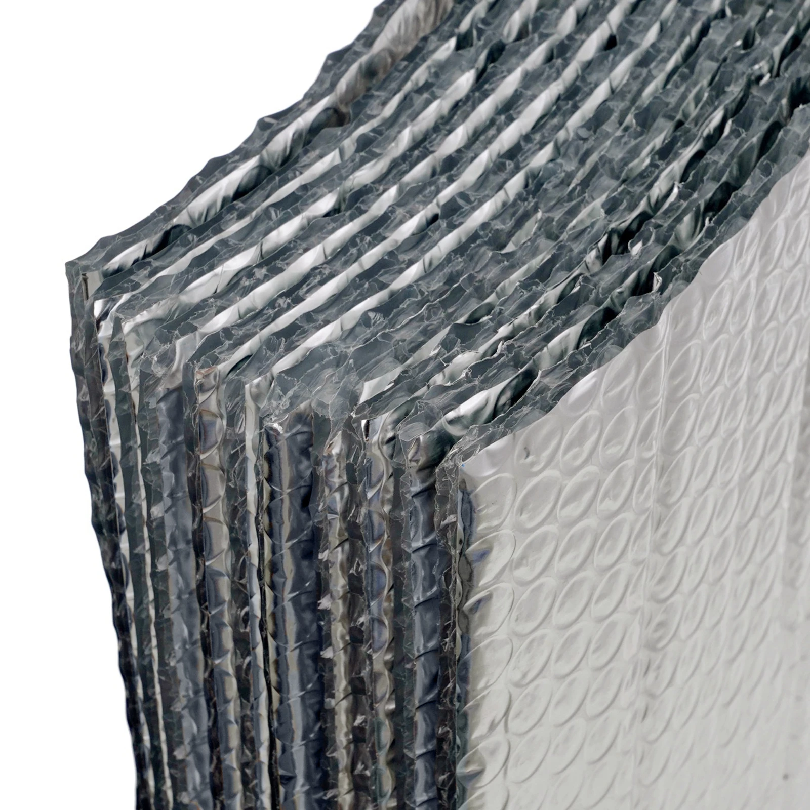 Metallic Double Bubble Wrap Insulation Materials Aluminium Bubble Foil Insulation For Roof