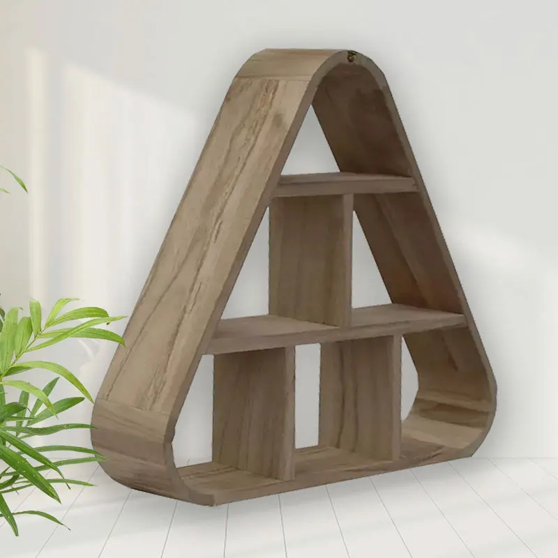 wholesale pretty wooden home decor decorative wall shelf