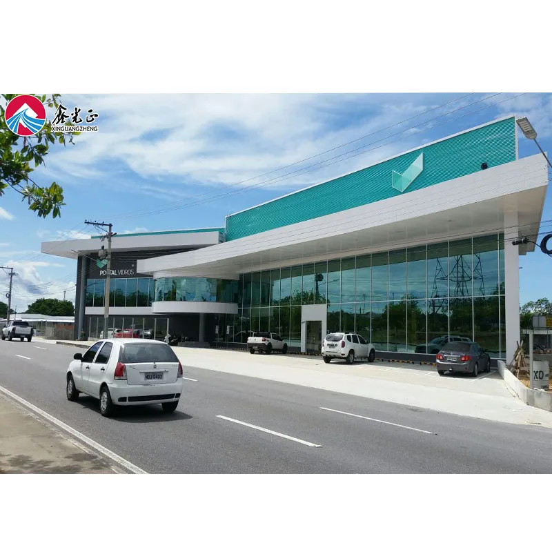 Fast Build Warehouse Portable Prefabricated Steel Structure Construction Design Car 4S Showroom Hall Building Steel Warehouse