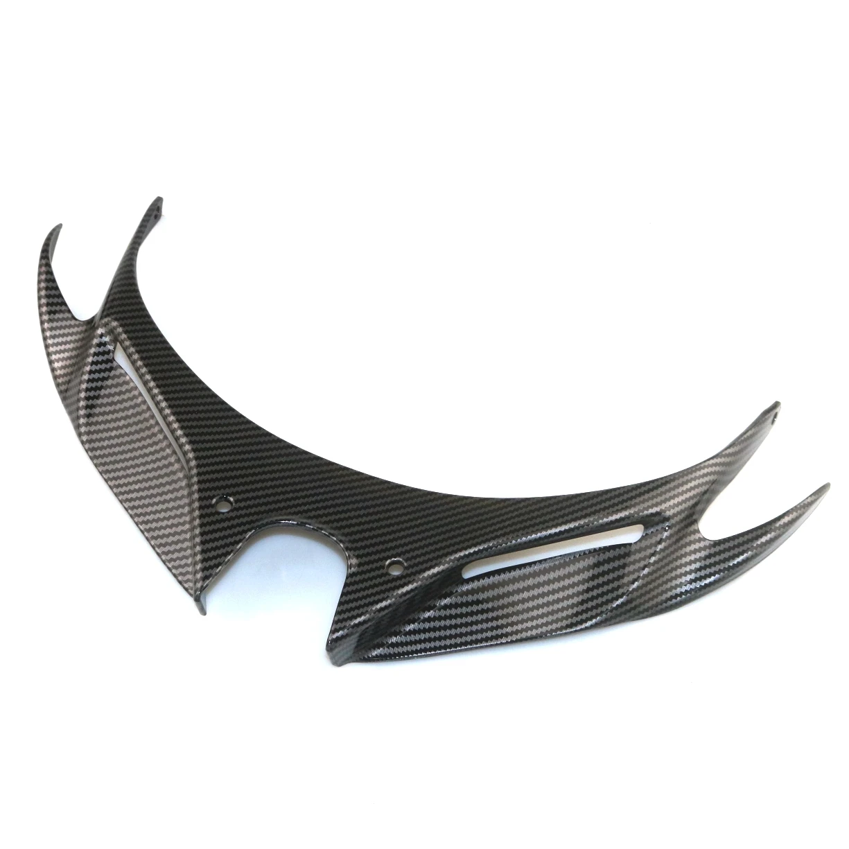 For KAWASAKI Ninja250 Ninja400 2018-2020 Front Fairing Aerodynamic Wing Tip Beak Extension Upper Headlight Cover