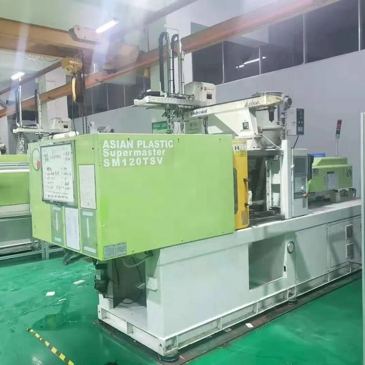 The price of a used injection molding machine in China/ ASIAN PLASTIC SM120TSV