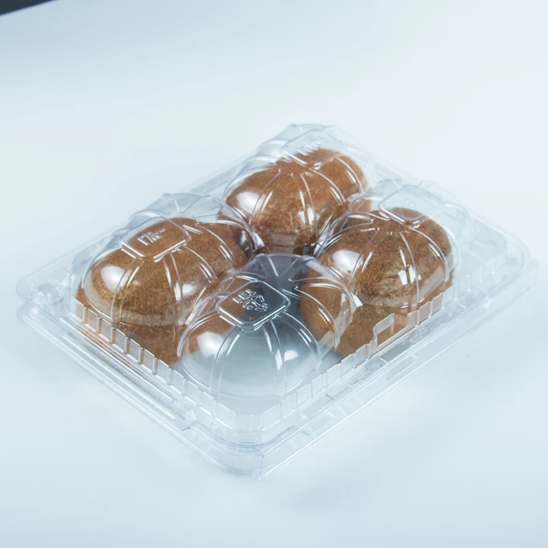 Factory Direct Supply Fruit Punnet Container Durable Eco-friendly Transparent Clamshell Fruit Punnet