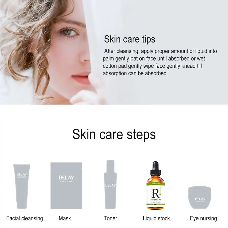 Retinol Face Serum 30ml Whitening Essence, Moisturizing, Hydrating, Lifting. Remove Blackheads  WrinklesRetinol Face Serum