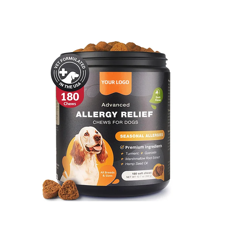 Wholesale Dog Chew Vitamin B Minerals Healthy Immune Response Private Label Multivitamin Supplement For Dog