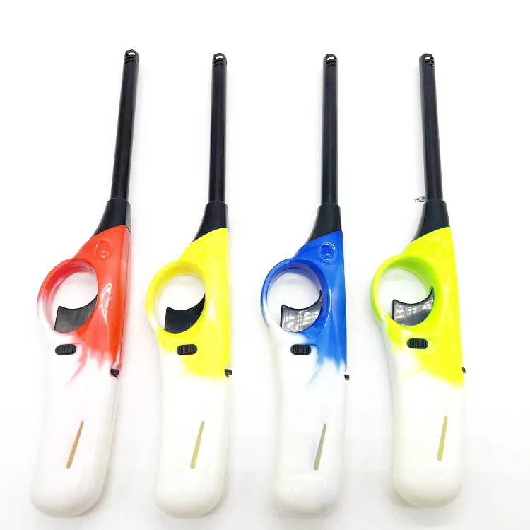 2024 Smoking gas lighter Barbeque BBQ lighter kitchen wholesale lighter factory akmak