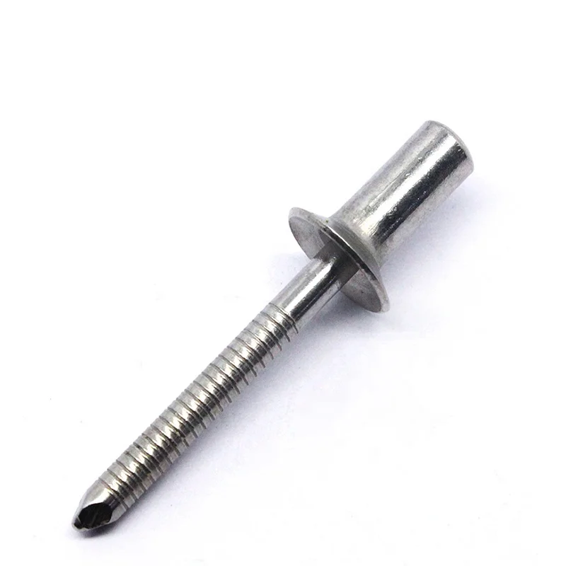 2020 hot sale factory  closed end sealing countersunk head full stainless steel  blind rivets threaded insert rivet