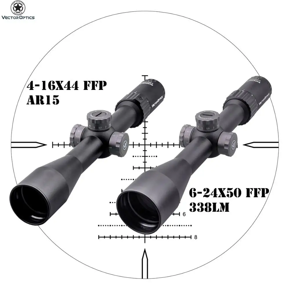  Векторная оптика FFP Marksman 4-16x44 6-24x50 с гарантией лучшей цены американские оптические тактические прицелы прицел для охотничьей