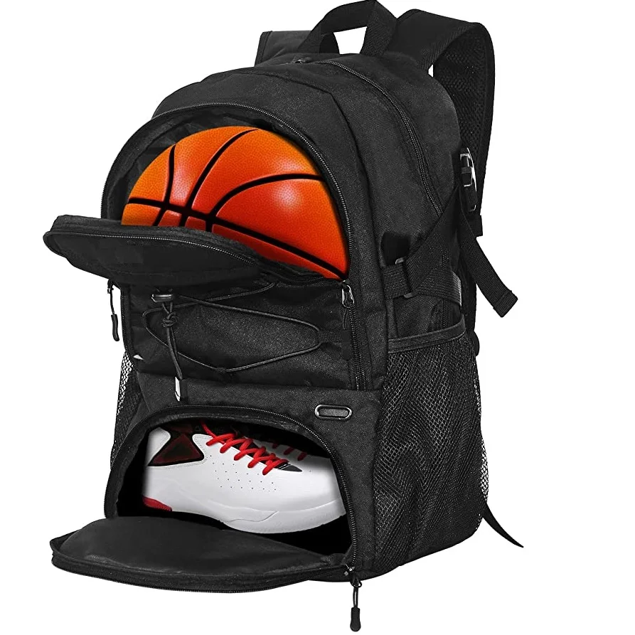 2023 Custom Youth Soccer Backpack for Basketball Volleyball Football Bags with Shoes Compartment