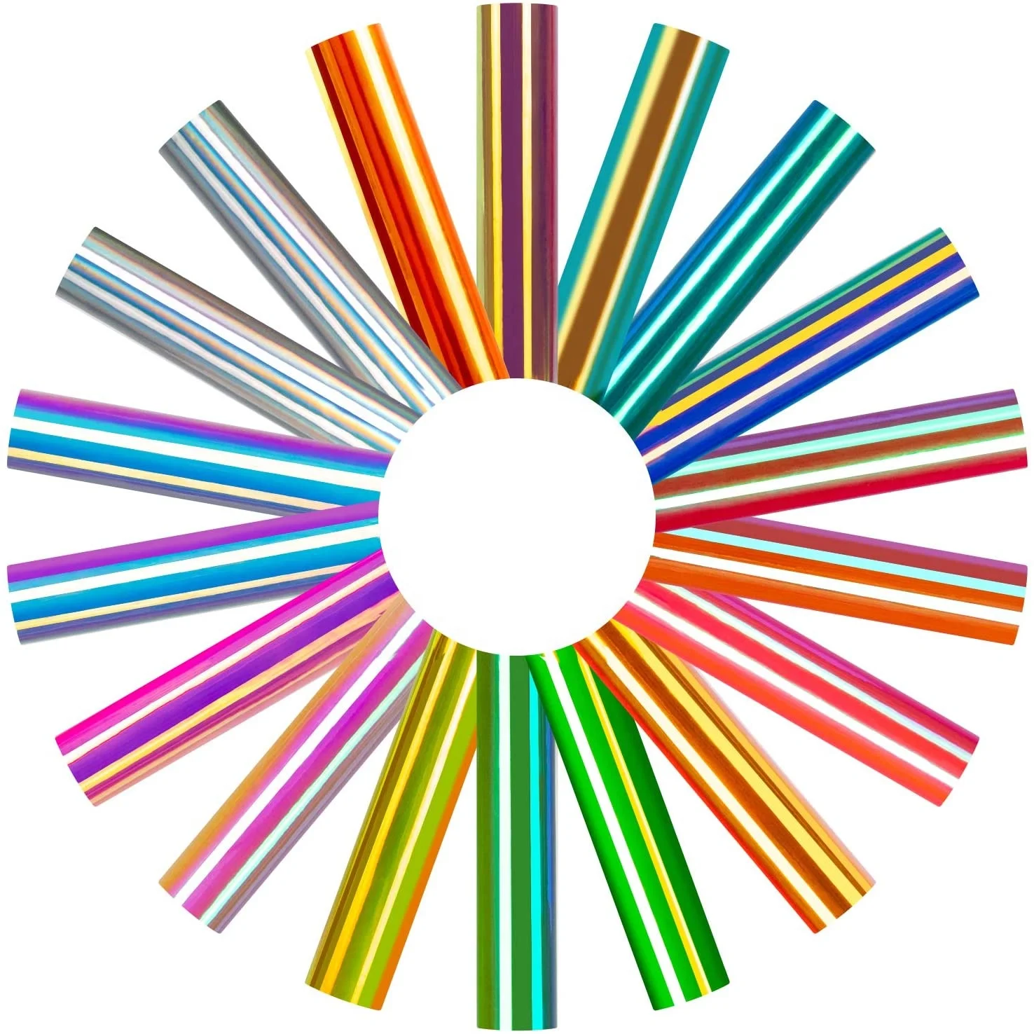 Pattern Reflective Printing Film Rainbow Heat Transfer Vinyl for Clothing Weed Soft PVC Time Good Fabric Feeling Cut Feature Eco