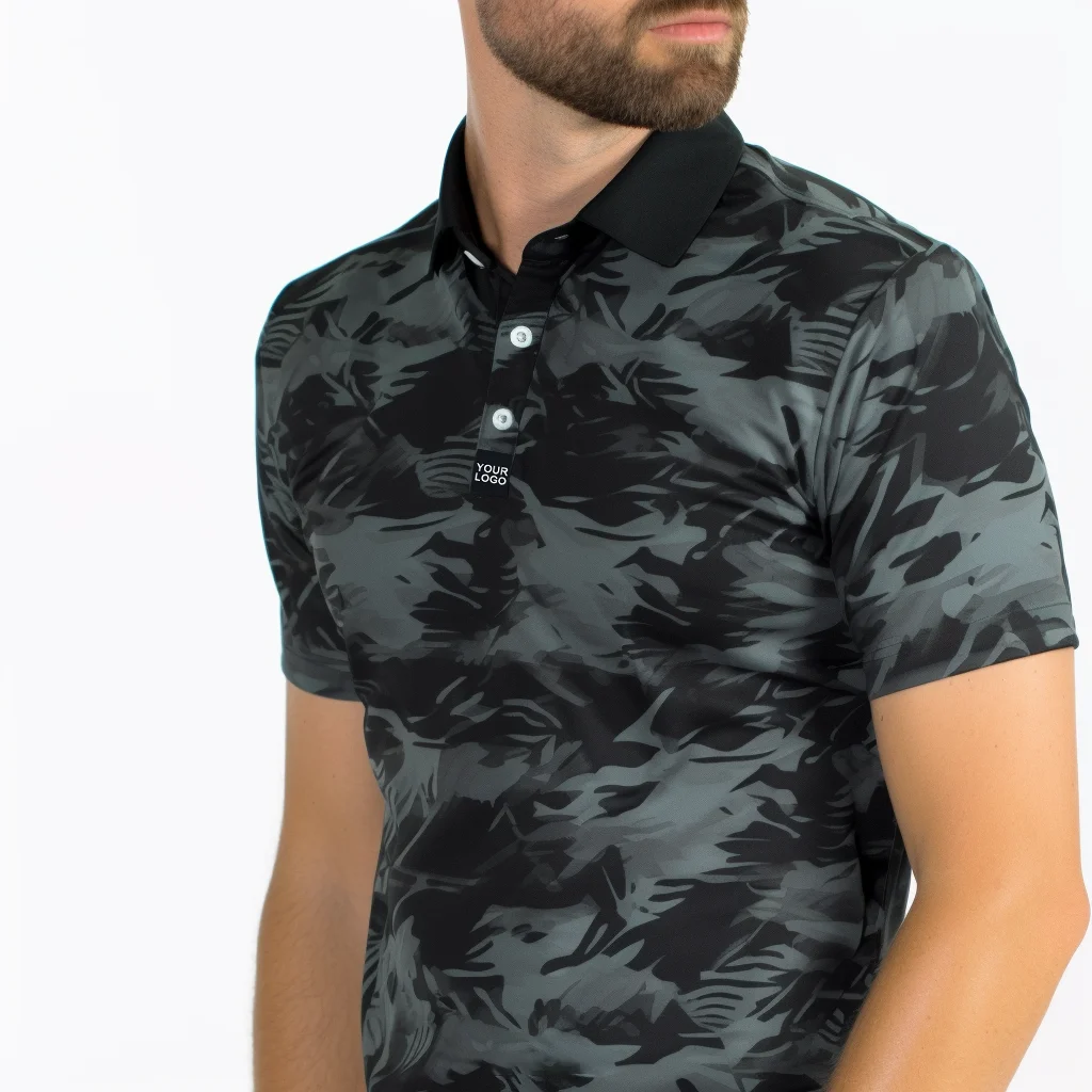High-quality Lightweight Trendy Breathable Rugby Novelty Shirts Lightweight Vintage Golf Polo Shirt poloshirts cooling fabric