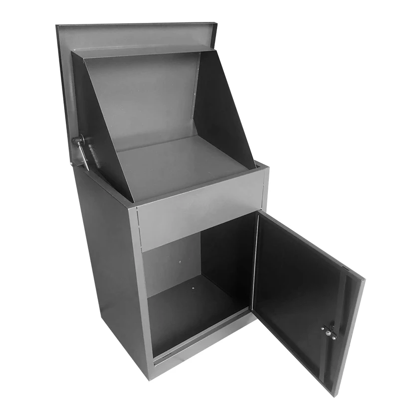 standing delivery Box Package Postbox Large Lockable free standing anti theft parcel box unique mailboxes sale