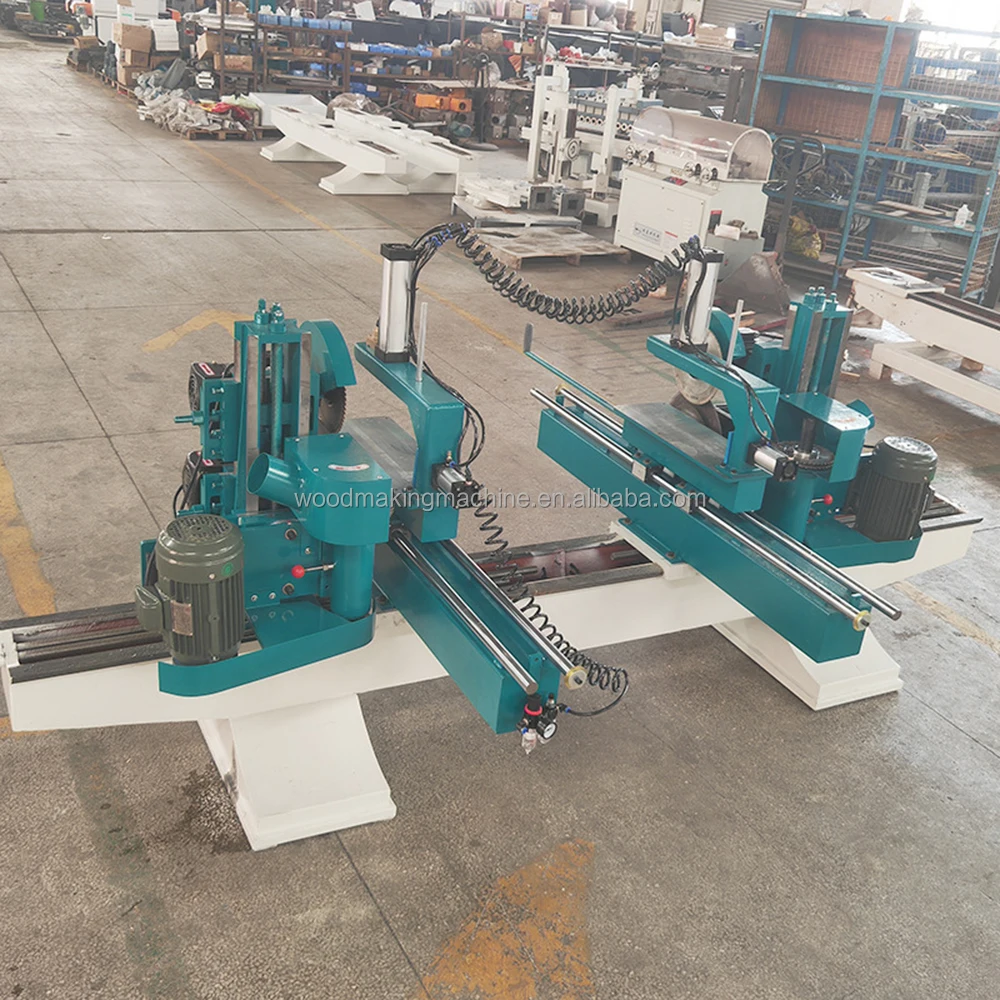 MJ243 Double head horizontal Spindle moulder wood flooring moulder for tenoning and trimming