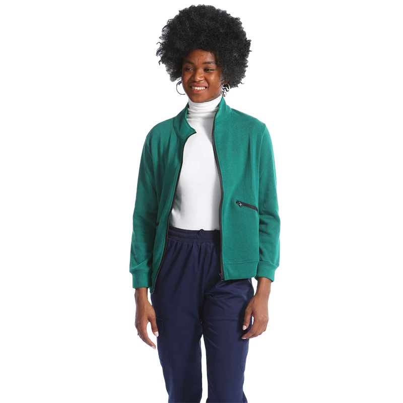 
Wholesale scrub suit hospital jacket long slevee women scrubs jackets 