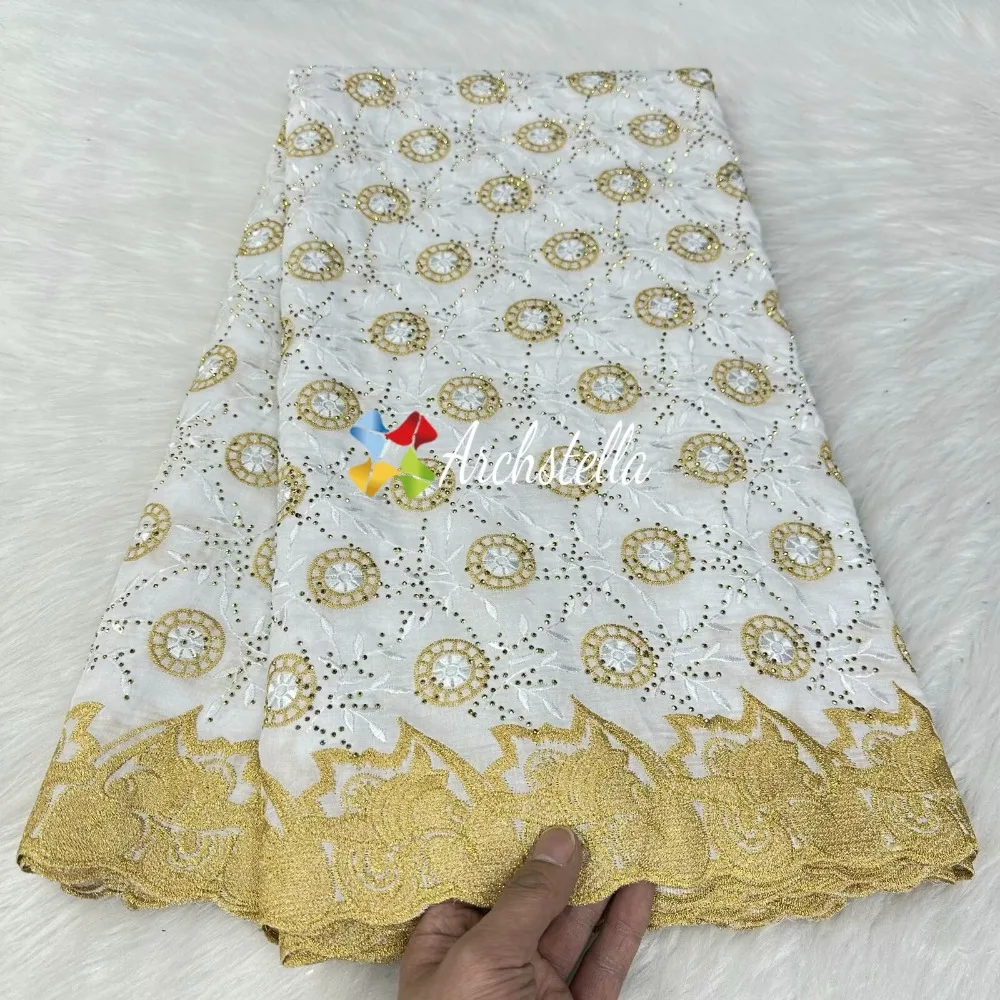 High quality Swiss voile laces Pure cotton clothing fabric Manufacturer has stock