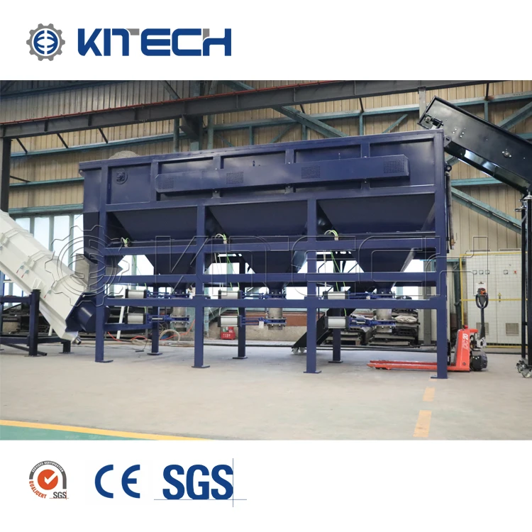 High Capacity PE Film Soft Plastic Recycling Washing Line Plastic Wash And Drying Machine