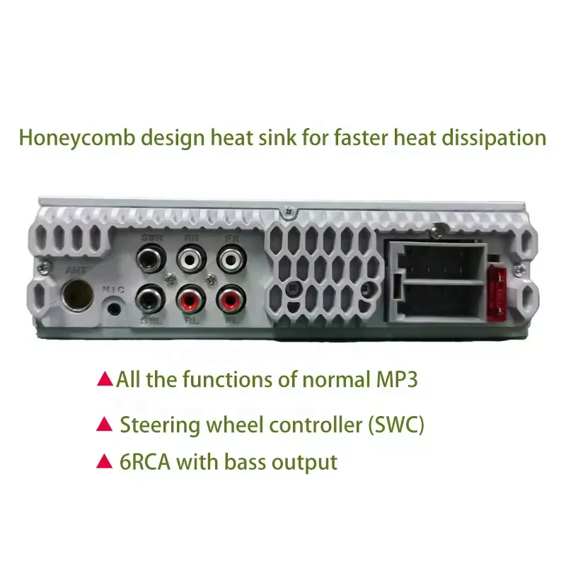 Model D3305 Car Radio Stereo Player BT AUX-IN MP3 FM/USB/SD/MMC/TF 1 Din/remote control 12V Car Audio Car MP3 Player