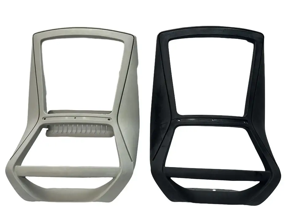 Modern Adjustable Mesh Chair Backrest Frame Eco-Friendly Plastic Office Components Parts for Black Office Chairs