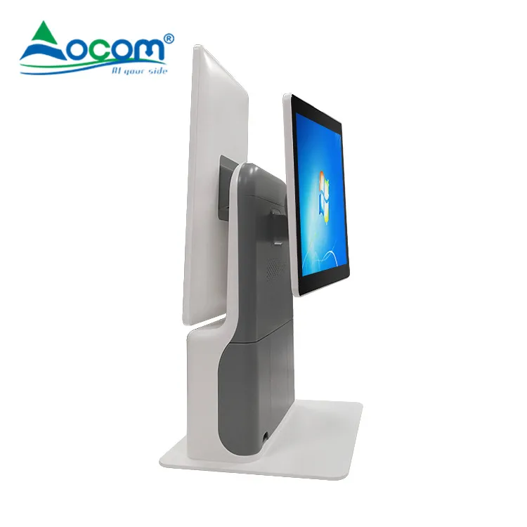 640*480 CMOS Scanner Counter Desk Store Cashier Wins Terminal Pos 80Mm Desktop Blue tooth Printer Impresora Pos Android System