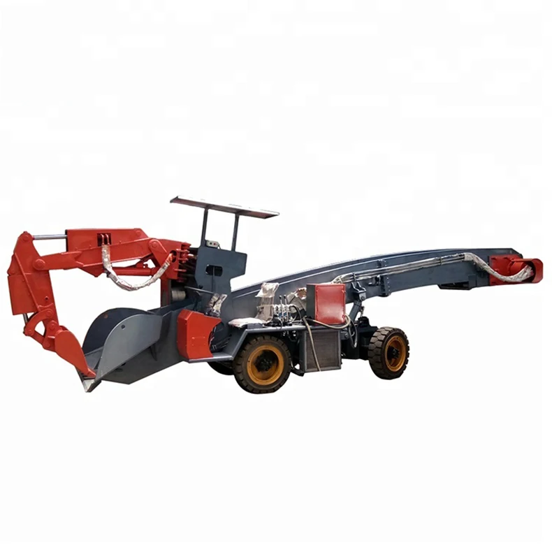 Mining stone used slag loader, wheel type Mucking loader for sale