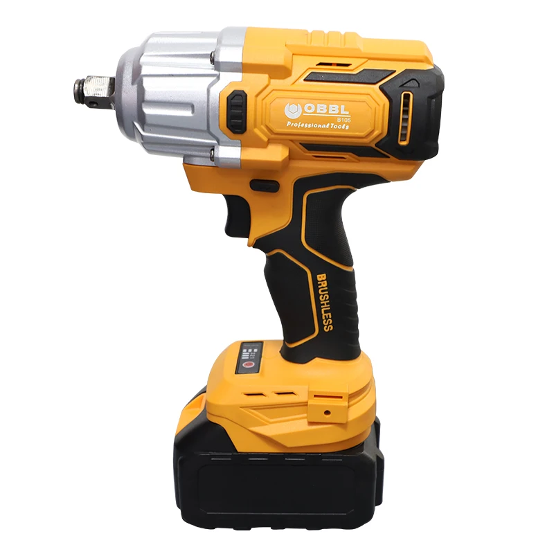 OBBL 13mm Lithium Battery Power Portable Brushless Electric Impact Drill Multifunctional Cordless High Torque Screwdriver