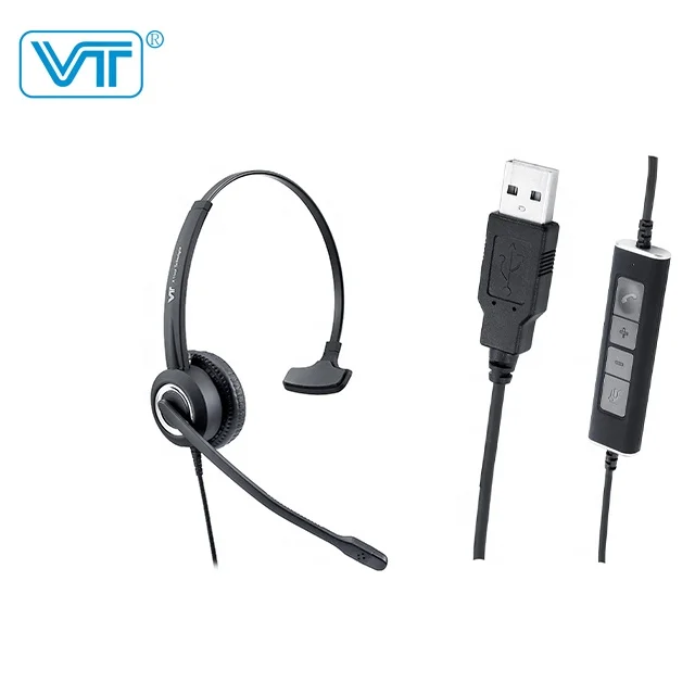 
cheap rubber effect coating single headset with mic 