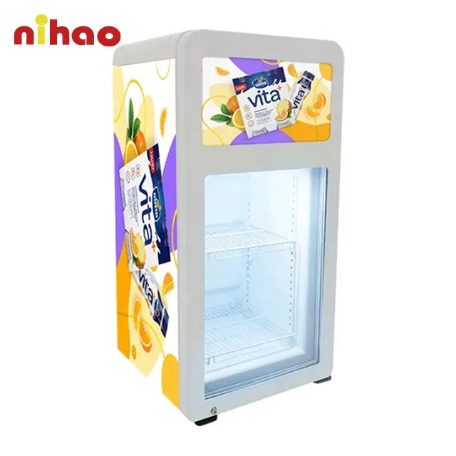 NIHAO Advertising Customized 70L Customize High Quality Promotional Mini Fridge Cooler Wholesale for Bar Promotion
