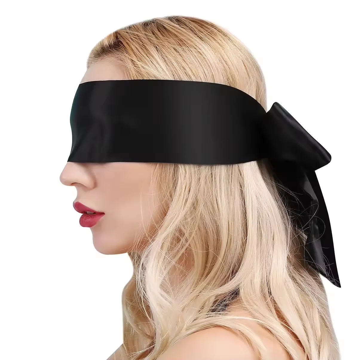 Wiseu Sex Blindfold Fetish Eye Mask SM Bondage Restraints BDSM Sex Accessories for Couples