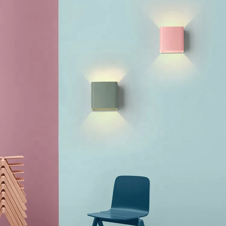 Modern nordic indoor white gypsum egg shape night light gold america industrial metal garden hanging wall lamp lighting