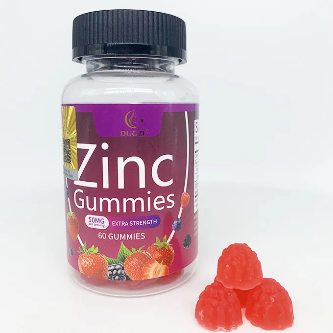 OEM duozi food supplements Act antioxidants best natural calcium iron zinc supplement 50mg extra strength Zinc gummy candy