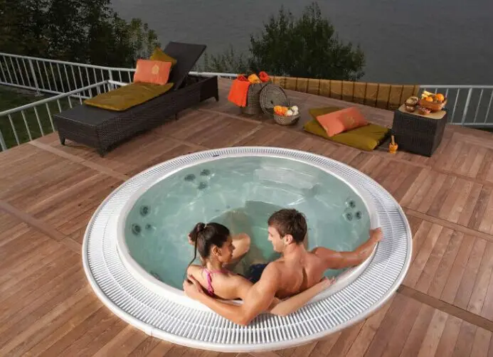 Outdoor Spa Round Hot tub Massage Bathtub CE Approved Whirlpool Spa